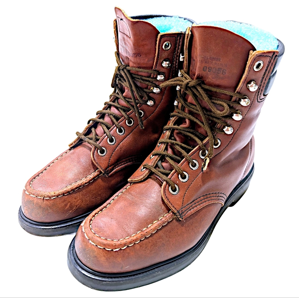Red Wing 404 Vintage Boots SuperSole Men’s US 7 E - Made In USA 09056